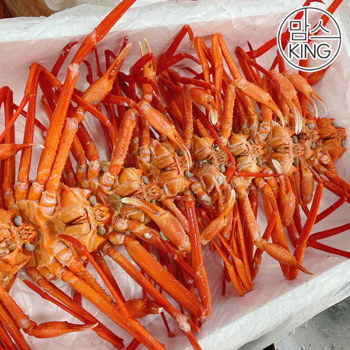 [정성씨푸드] 국내산 자숙 홍게 4kg (10-15미)