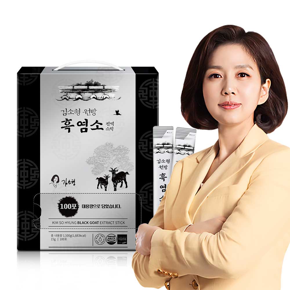 [김소형 원방] 흑염소 진액스틱 15g x 100포(쇼핑백 포함)
