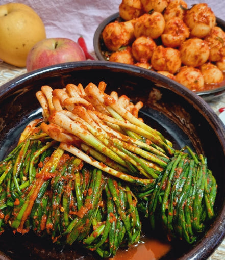 [가가호호] 20년 전통 쪽파 김치 3kg