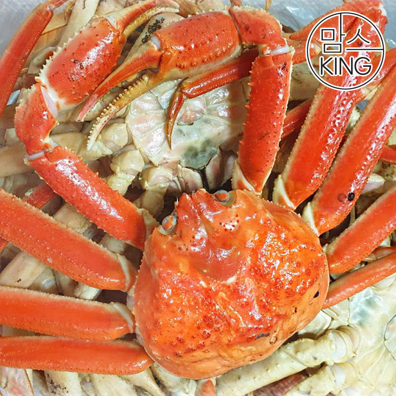 [정성씨푸드] 러시아 대게 A급 마가단/동사할린/프리모리 자숙대게 4kg (4-5마리)