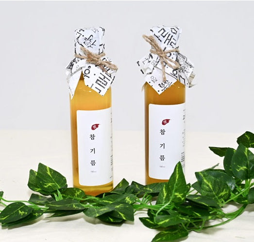 [공룡나라] 고자미 선물세트 7호 (참기름+들기름/ 각 180ml)