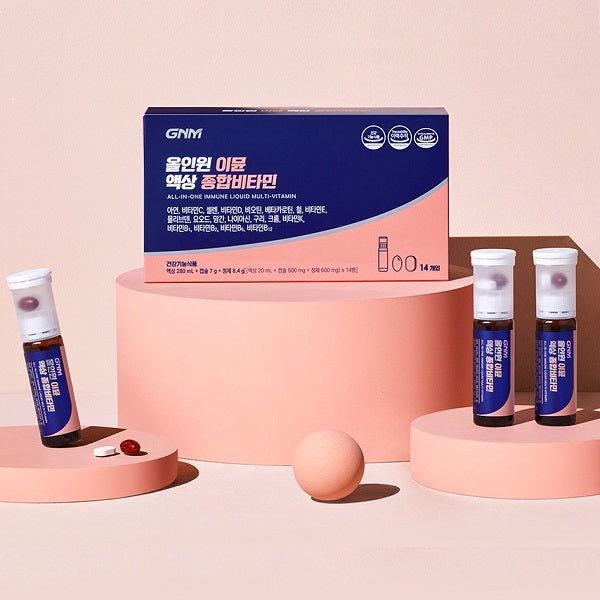[GNM] 조정석 올인원 이뮨 액상 종합비타민 28일분 (14병 x 2박스)