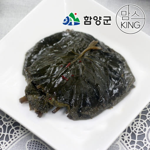 [해올림푸드] 지리산 장아찌 선물세트 2kg (콩잎/음나무/명이/곰취/삼채 각 400g)