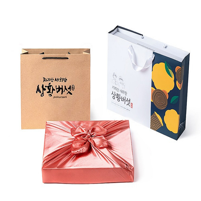 유기농 지리산 장수 상황버섯 특상품 250g 선물세트 (원형)