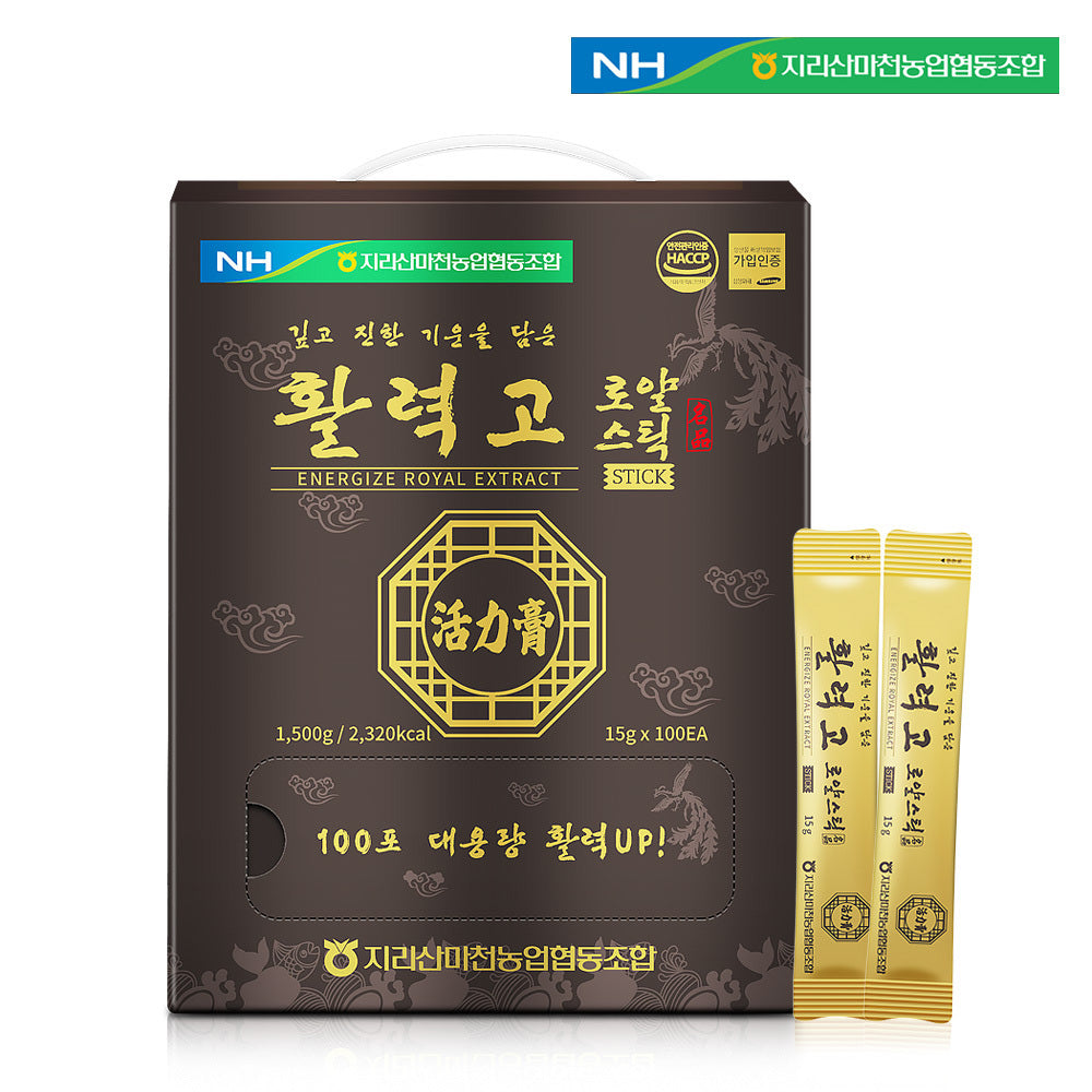 [지리산마천농협] 활력고 로얄스틱 100일분 (15g x 100포)