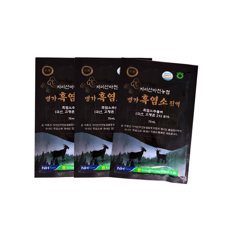 [지리산마천농협] 명가 흑염소 진액 2.1kg (70ml x 30팩)