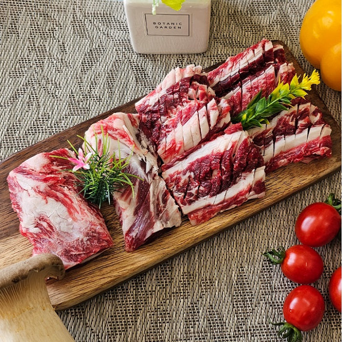 [1+등급] 화식발효사료 먹인 한우 갈비살 1kg