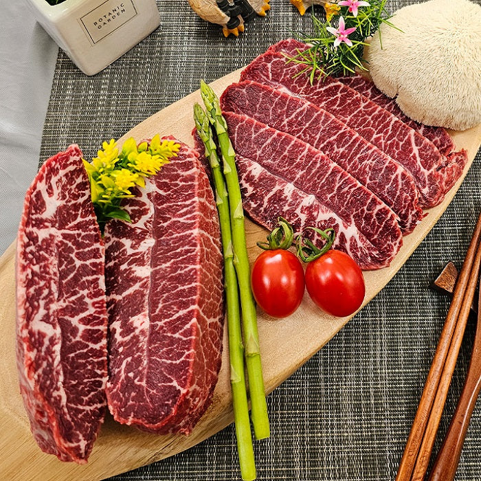 [1+등급] 화식발효사료 먹인 한우 부채살 1kg