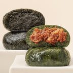 [백년화편] 밥알찹쌀떡&밥알흑임자 세트 (부직포 가방 포장)