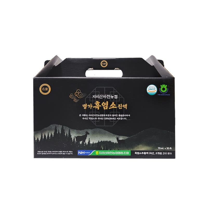[지리산마천농협] 명가 흑염소 진액 2.1kg (70ml x 30팩)