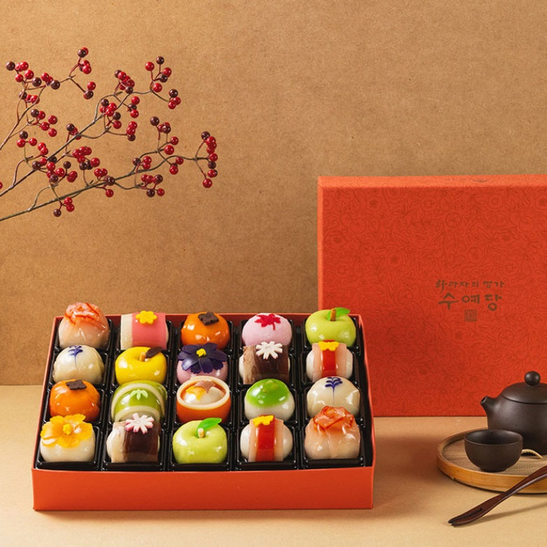 [수예당] 고급 화과자 4호(20개입/보자기 포장)