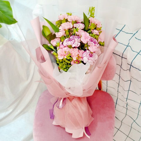 [꽃배달] 땡큐 카네이션 핑크 g104